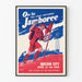 Poster vintage Boy Scouts Premier Jamboree Nazionale 1954