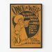 Poster Vintage Once a Week - Illustrazione e Poesia
