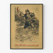 Poster vintage di propaganda navale americana