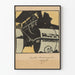 Poster pubblicitario vintage Ruston macchina a vapore