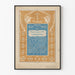 Poster commemorativo vintage per il Professore L. den Hartog