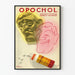 Poster vintage Opochol per affezioni epato-biliari