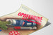 Poster pubblicitario vintage medico per OPOFERRINE vitamina