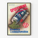 Poster pubblicitario vintage medico per OPOFERRINE vitamina