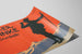 Poster vintage Optiker Ruhnke silhouette escursionista e montagna — vista dell’opera