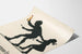 Poster vintage silhouette bambini Ossin Eierlebertran-Emulsione