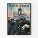 Poster vintage Scientific American - Difesa costiera militare