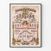 Poster artistico Nostro Padre - Preghiera e simboli spirituali
