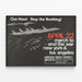 Poster di Mobilitazione Pacifista Stop the Bombing - 22 Aprile — quadro incorniciato alla parete
