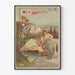 Poster antico PLM Compagnie Générale Transatlantique Algeri vintage