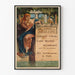Poster vintage Pall Mall Magazine - Febbraio, Illustrazione Classica