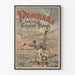 Poster vintage Panorama Lipsia Krystall-Palast vaporetto