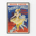 Poster vintage delle pantomime luminose Museo Grévin Teatro Ottico