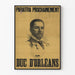 Poster Vintage Le Duc d'Orléans