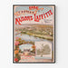 Poster vintage Parco del Castello di Maisons-Laffitte - Terreni edificabili