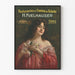 Poster vintage di profumerie e saponi da toilette H. Kielhauser a Graz