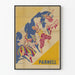 Poster vintage di danza folkloristica Parnell 1935