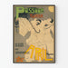 Poster Vintage Passage Theater - Programmazione Sensazionale di Aprile