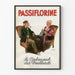Poster vintage Passiflorine, il calmante degli anziani