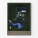 Poster artistico Passiflorine Ritratto elegante in blu