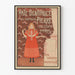 Poster vintage Pasta Dentifricio del Dottor Pierre