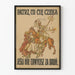 Poster vintage di propaganda militare polacca