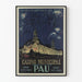 Poster vintage Casinò Municipale Palais d'Hiver Pau