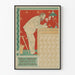 Poster vintage Paul Hankar architetto di A. Crespin