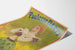 Poster vintage Paulette Darty in costume d'epoca