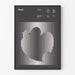 Poster Pace - Design grafico in bianco e nero