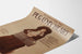 Poster vintage "Peg O'My Heart" con ritratto e scrittura antica