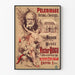 Poster vintage Pellegrinaggio al museo Victor Hugo