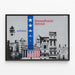 Poster Decorazione Murale Pennsylvania Avenue Architour — quadro incorniciato alla parete