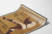 Poster vintage partita di baseball Pennsylvania contro Georgetown