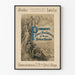 Poster vintage esposizione artistica permanente Berlino