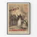 Poster vintage dell'opera Pierre de Médicis