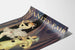 Poster vintage Pierrot e Colombina sul palcoscenico