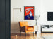 Poster vintage Pipérazine Midy decorazione murale retrò
