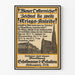 Poster vintage per la seconda emissione di obbligazioni di guerra con vista su Stephansplatz