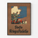 Poster vintage di propaganda militare tedesca