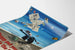 Poster vintage sensibilizzazione alla raccolta differenziata