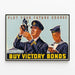 Poster vintage militare marittimo Acquista Buoni di Vittoria — quadro incorniciato alla parete