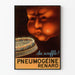 Poster vintage Pneumogénie Renard Respiro e Compleanno