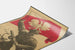 Poster di propaganda militare polacca vintage