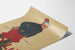 Poster vintage Polin con soldato in uniforme blu e rosso
