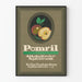 Poster vintage Pomril Bevanda di Mela Analcolica