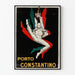 Poster vintage Porto Constantino decorazione murale