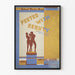 Poster Vintage Teatro « Postato con Bellezza » con Silhouette Scultoree