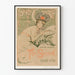 Poster vintage Salon des Cent Esposizione Fine secolo