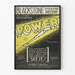 Poster Vintage Teatro Power - Blackstone Theatre Now